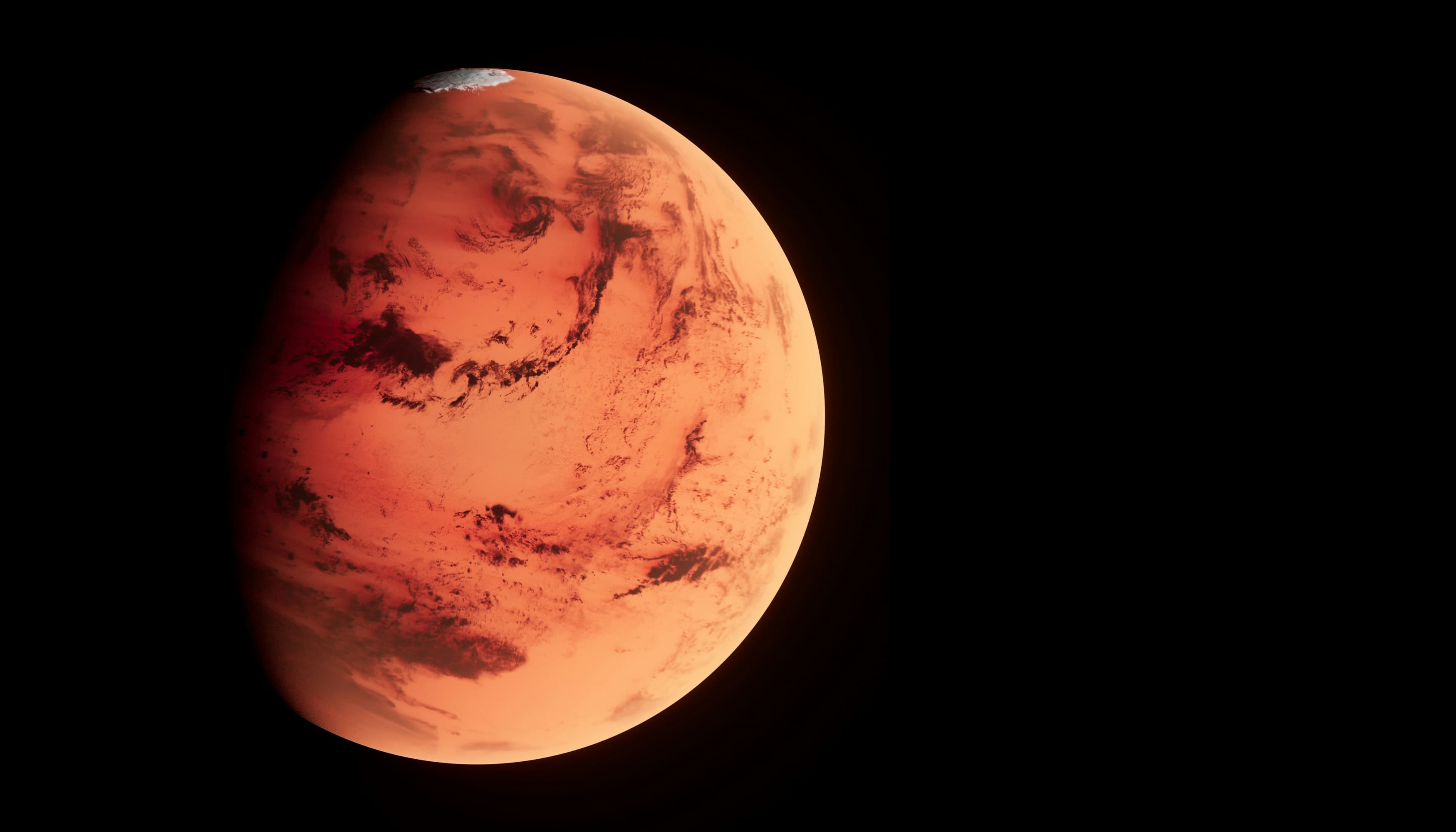 Mars landscape